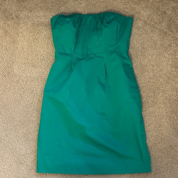J. Crew Dresses & Skirts - Jcrew Strapless Green Dress